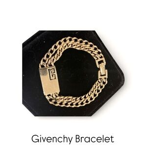 ❌ SOLD! Givenchy Gold Chain Bracelet